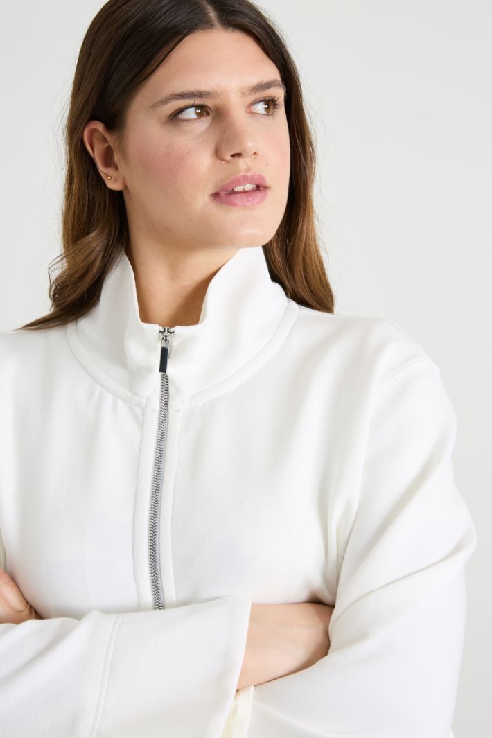Compact jersey sweatshirt Intrend - 3