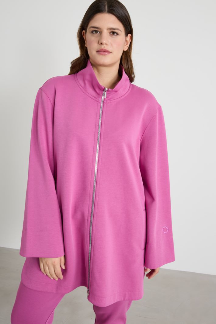 Compact jersey sweatshirt Intrend - 2