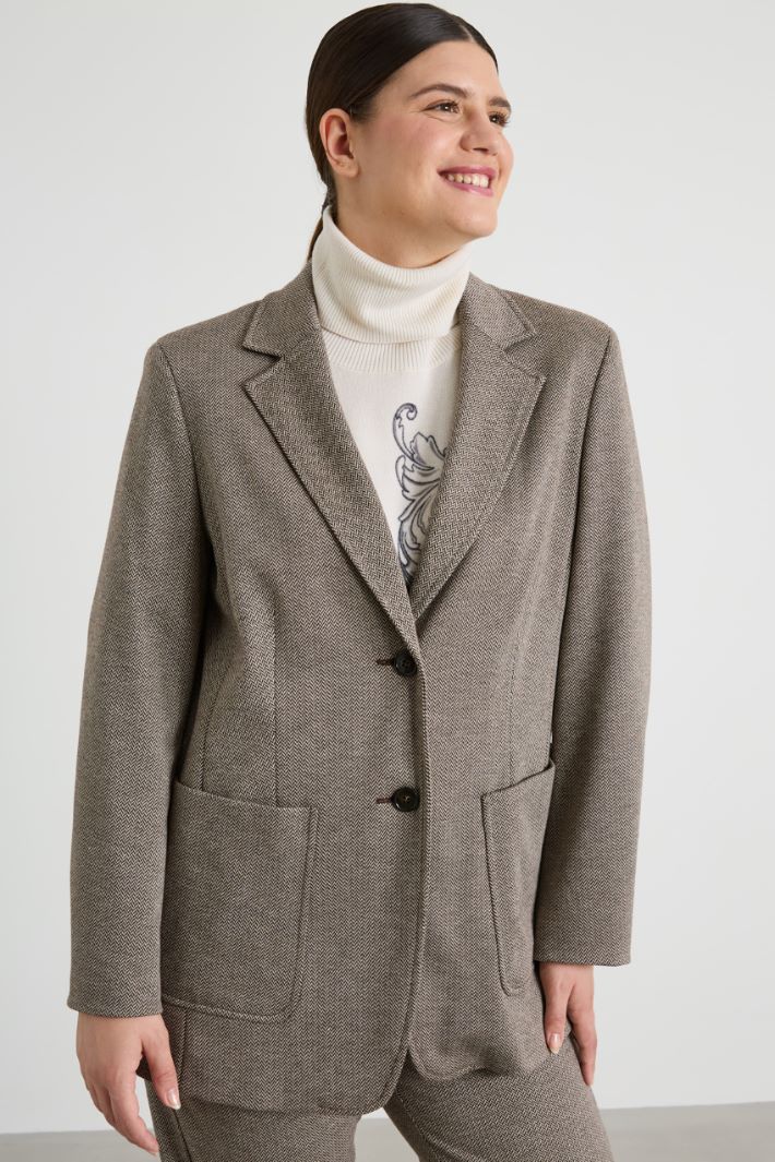 Blazer jacquard