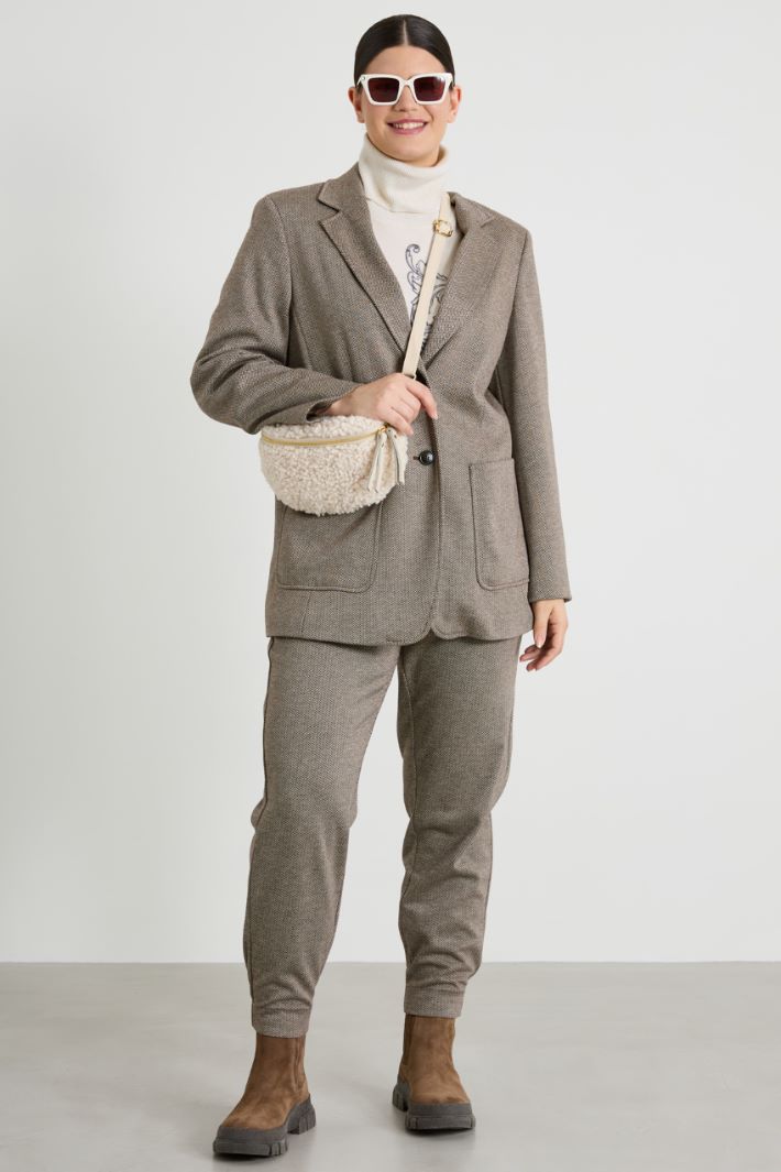 Blazer jacquard