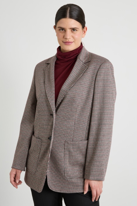 Jacquard blazer Intrend