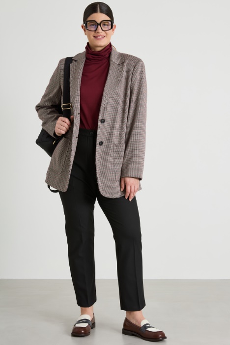 Jacquard blazer Intrend