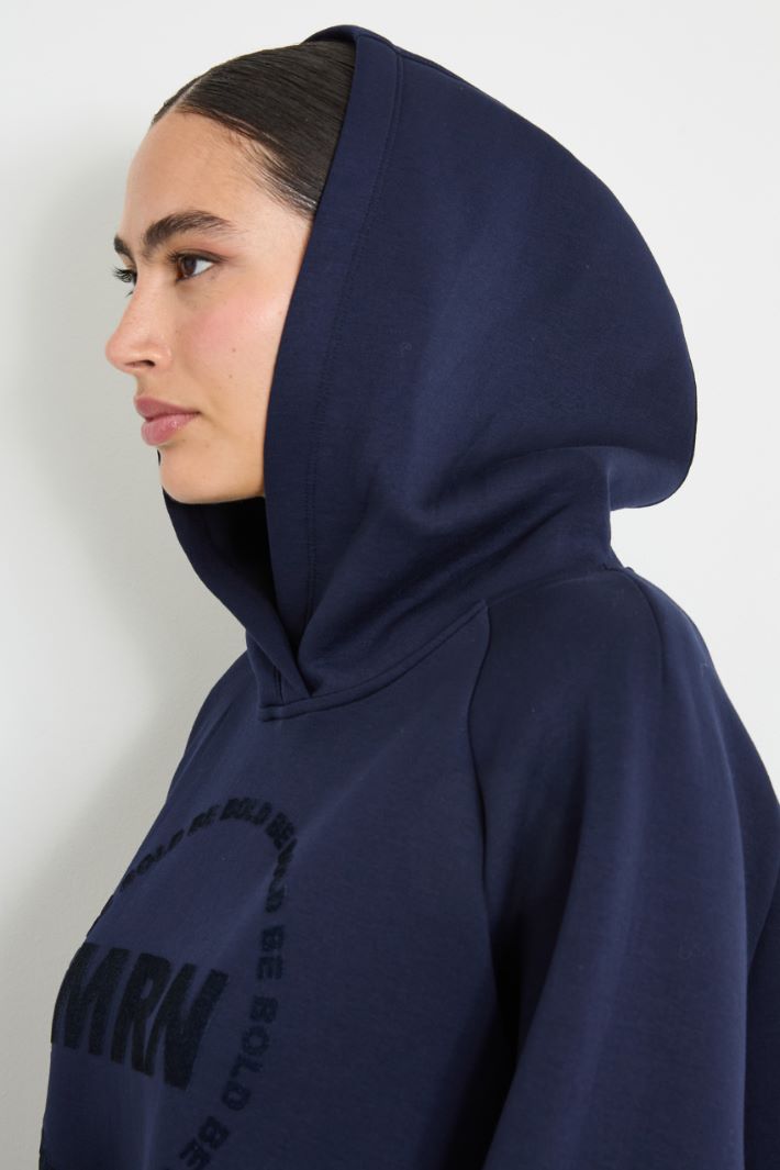 Compact jersey sweatshirt Intrend - 4