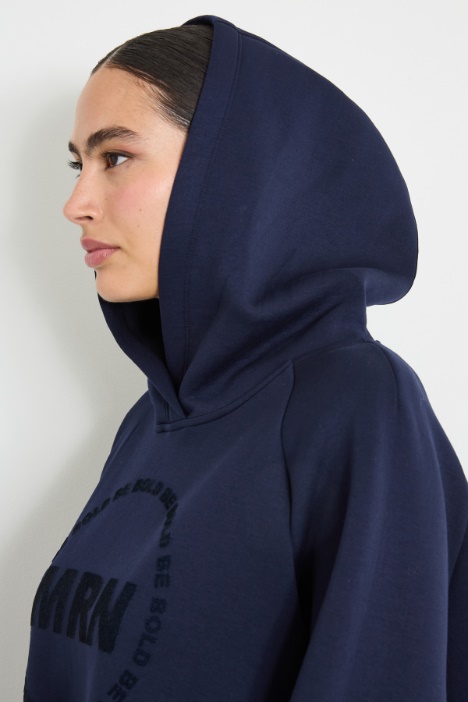 Felpa in jersey compatto