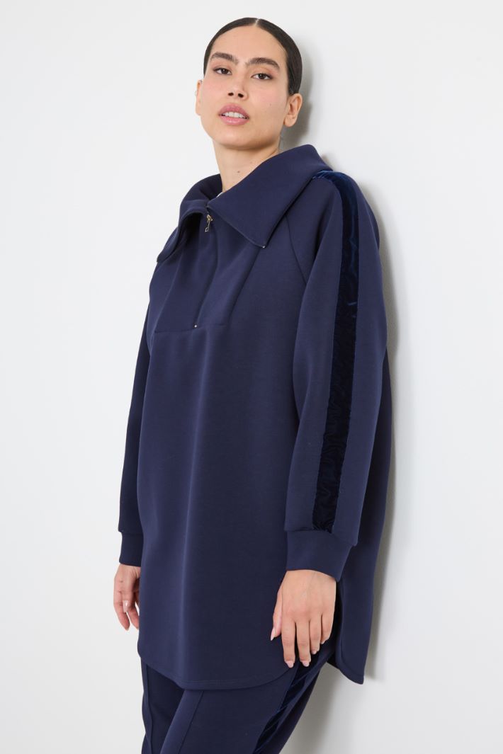 Compact jersey sweatshirt Intrend