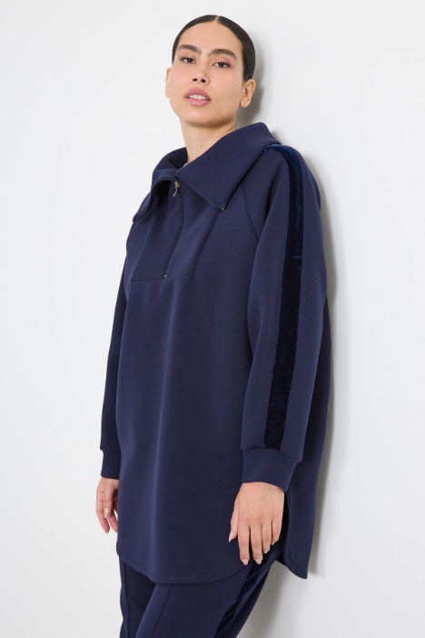Compact jersey sweatshirt Intrend