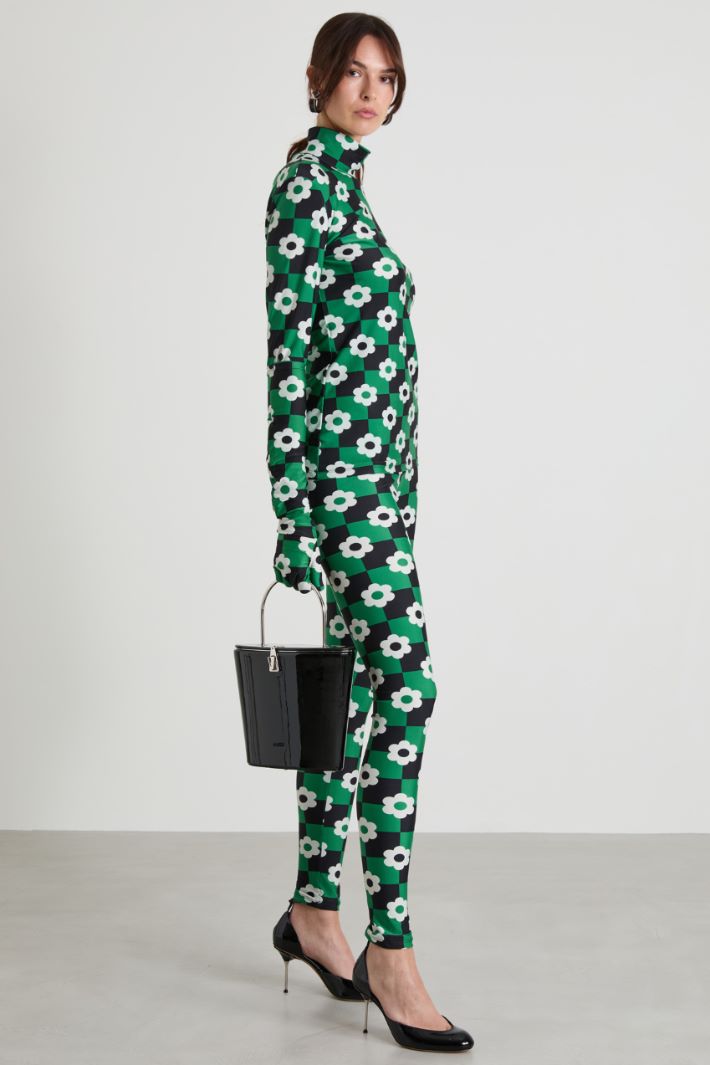 Mock polo neck with gloves Intrend - 3