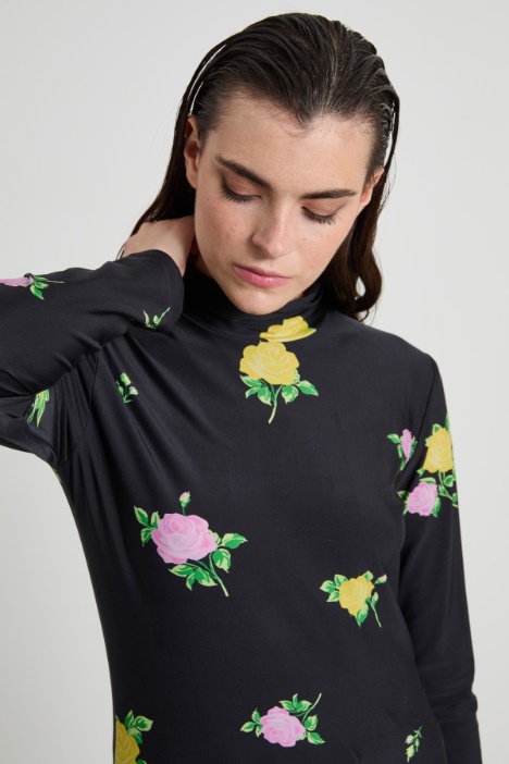 Dolcevita con guanti