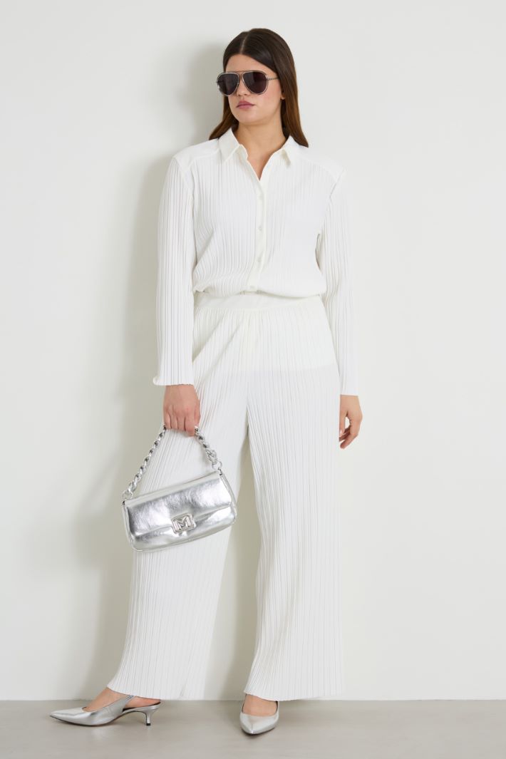 Pleated jersey shirt Intrend - 3