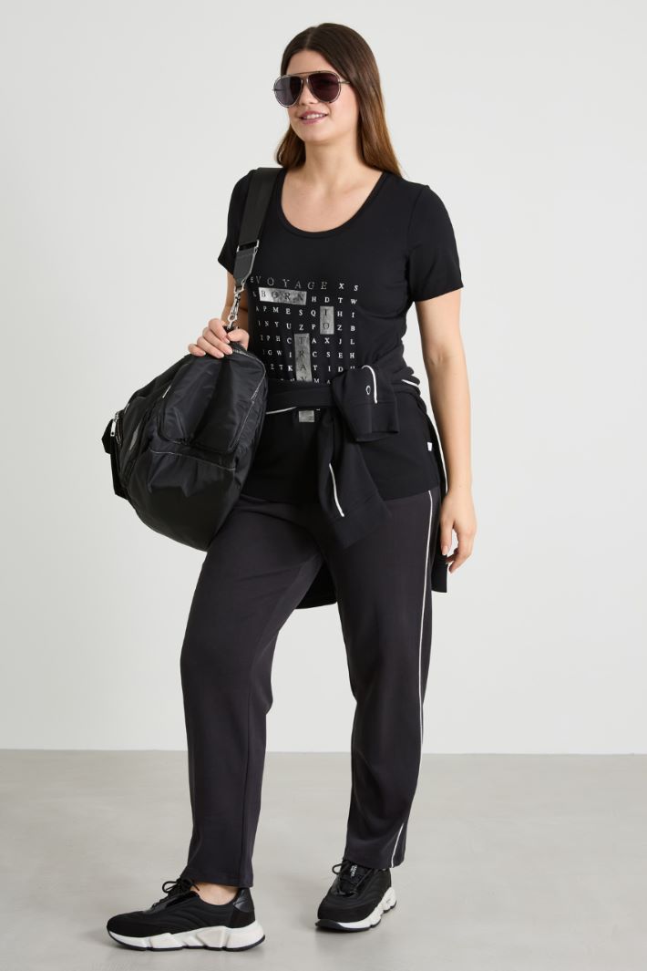 Printed jersey T-shirt Intrend - 3