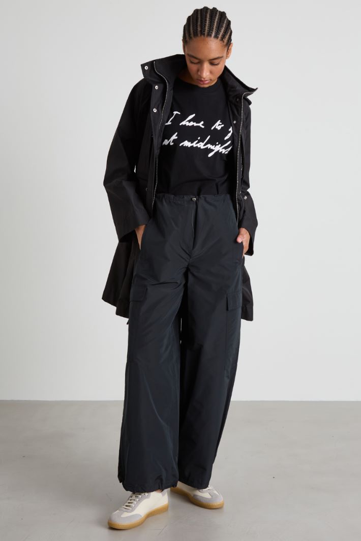 T-shirt boxy con stampa Intrend - 3