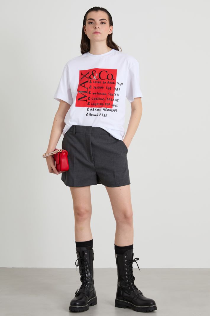 T-shirt con stampa Intrend - 3