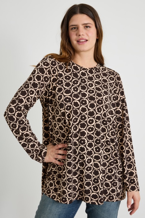 Printed jersey T-shirt Intrend
