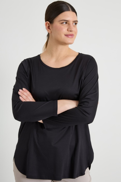 T-shirt in jersey di cotone Intrend