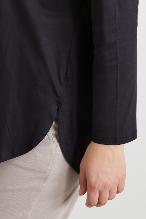 Camiseta de punto de algodón