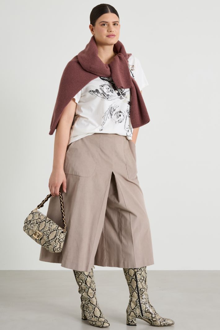 Camiseta de punto con estampado Intrend - 3