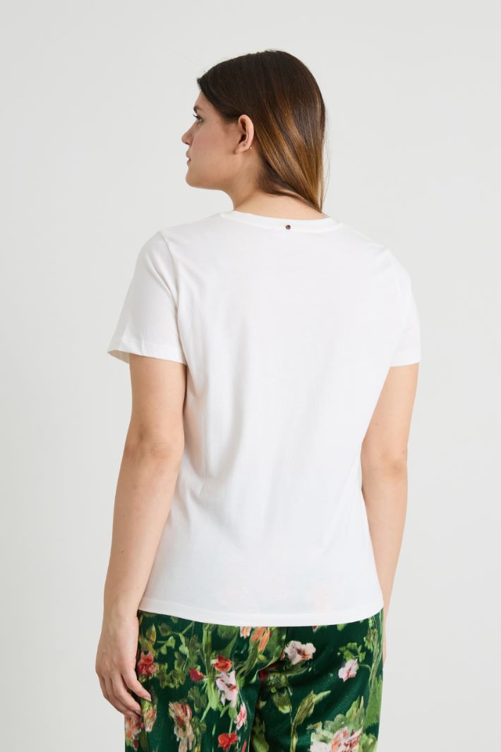 Camiseta de punto con estampado Intrend - 2