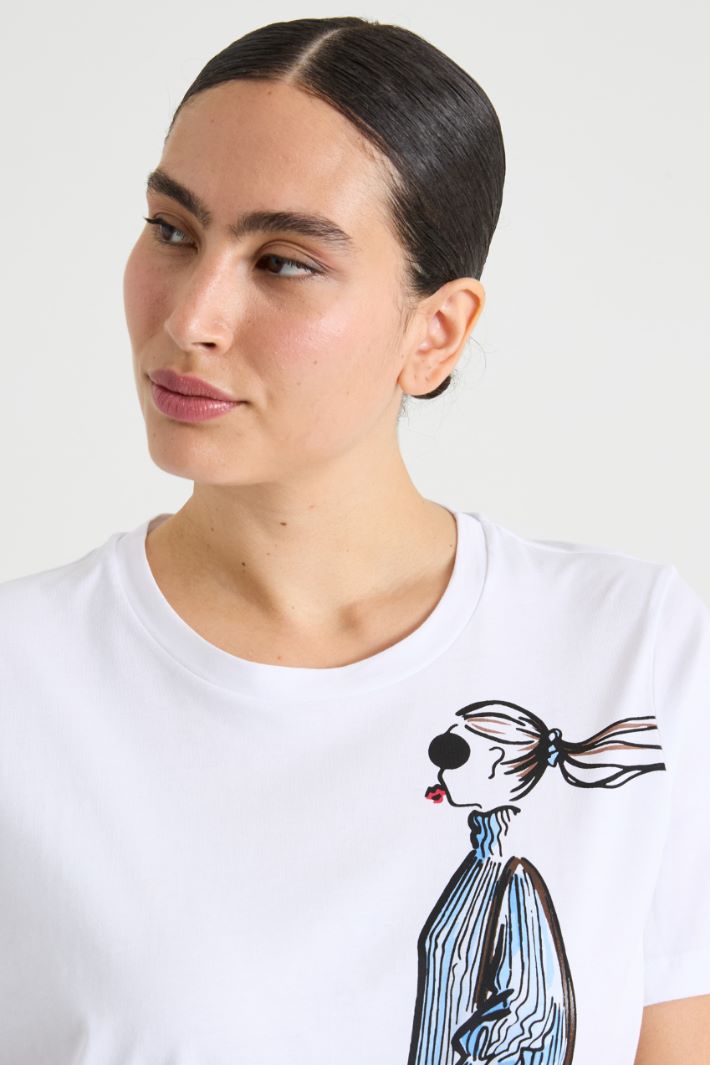 Camiseta con estampado Intrend - 4