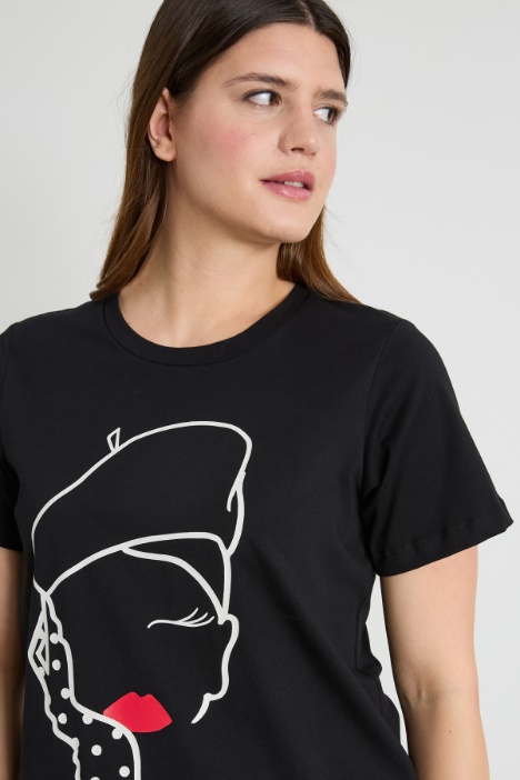 Camiseta con estampado