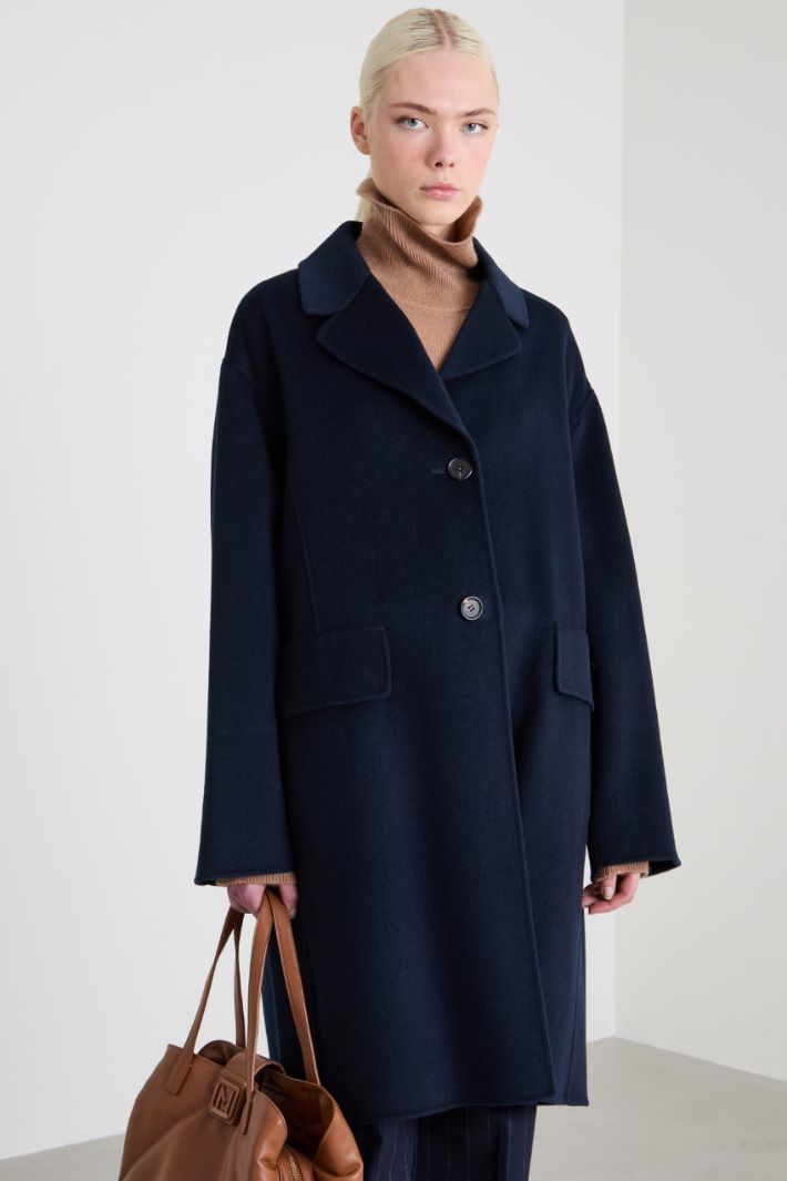 Cappotto in lana monopetto Intrend - 2