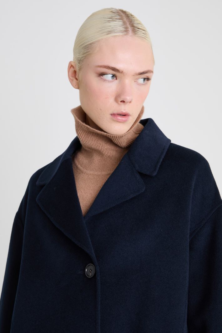 Cappotto in lana monopetto Intrend - 4