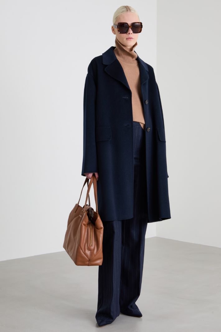 Cappotto in lana monopetto Intrend