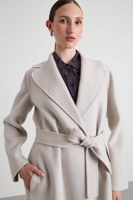 Cappotto in lana con cintura Intrend - 2