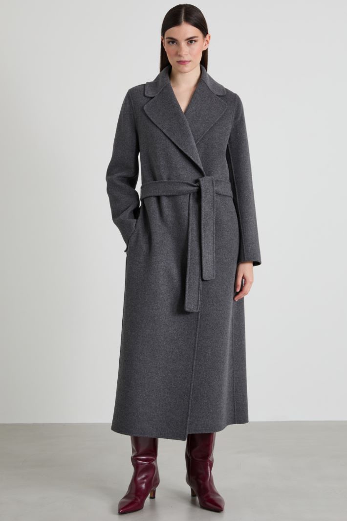 Cappotto in lana con cintura Intrend - 2