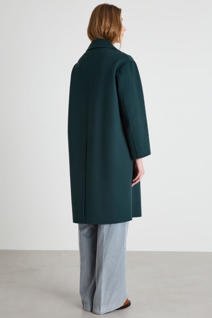 Double-breasted wool coat Intrend - 3