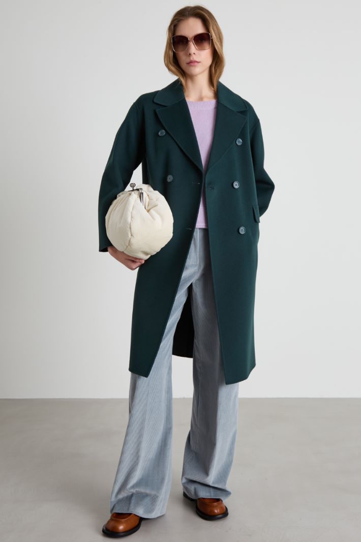 Double-breasted wool coat Intrend