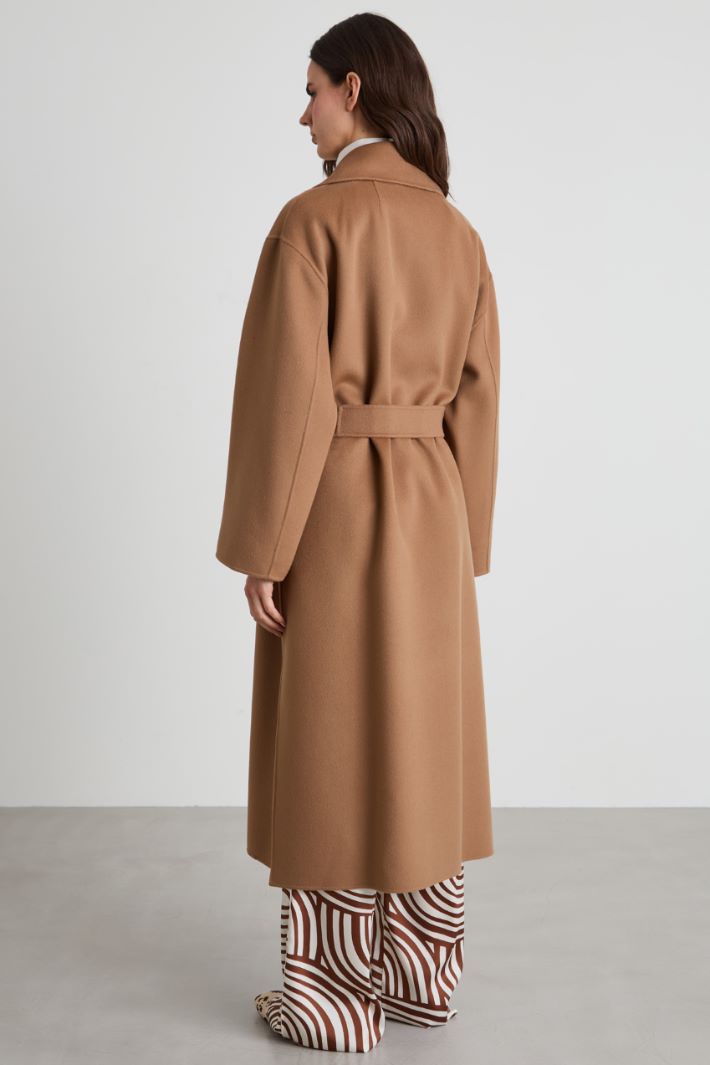 Double wool robe coat Intrend - 3