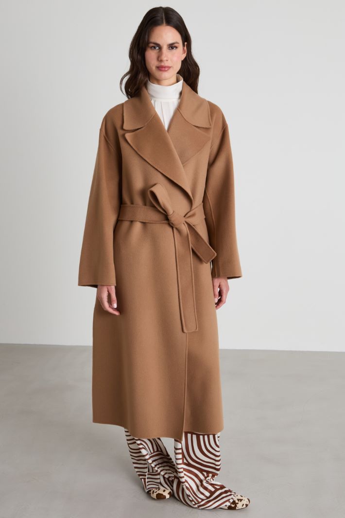 Double wool robe coat Intrend - 2