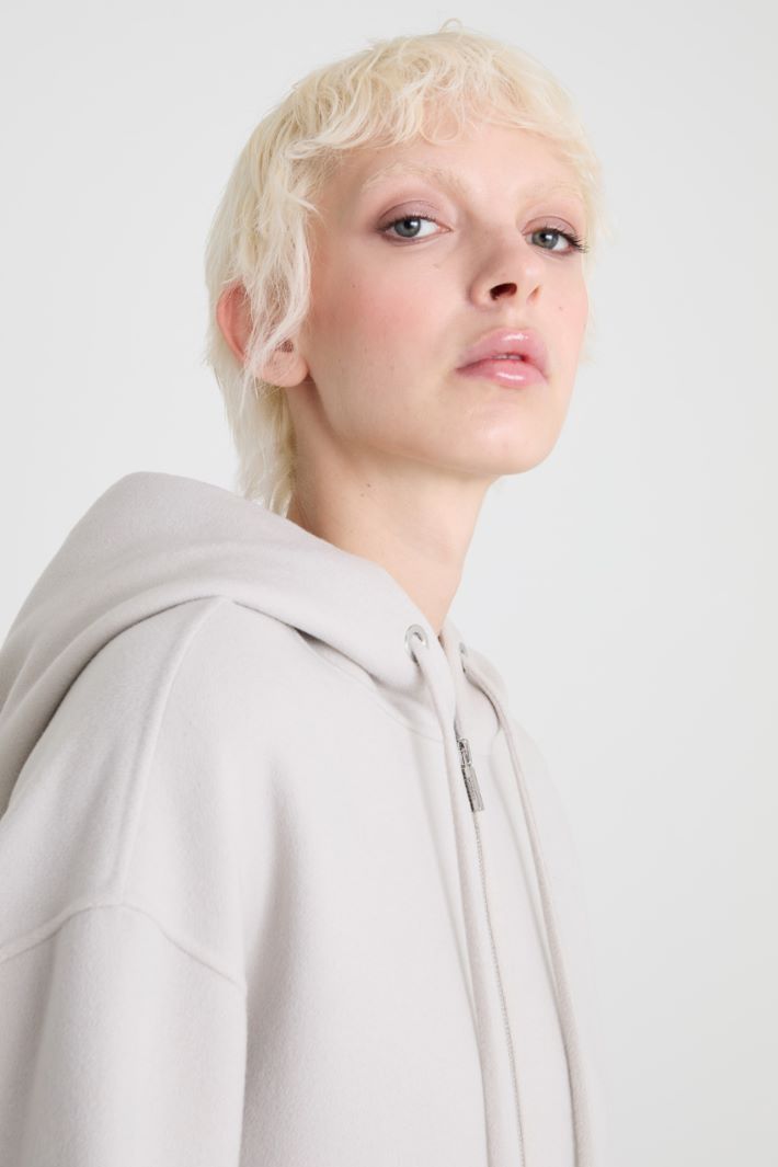 Wool coat with hood Intrend - 2