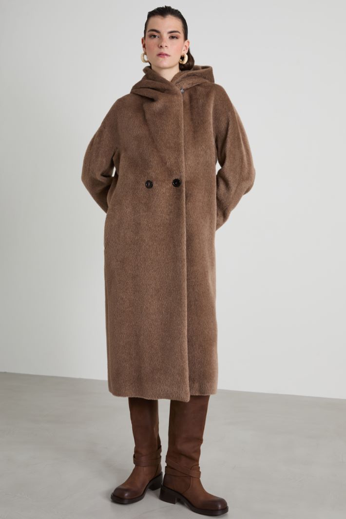 Alpaca and wool coat Intrend - 2