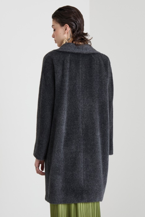 Cappotto in alpaca e lana Intrend - 3