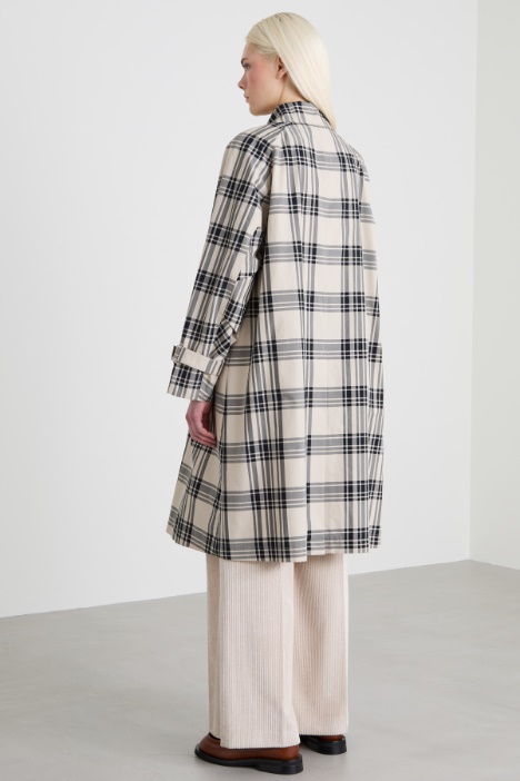  Trench in water-repellent twill Intrend - 3