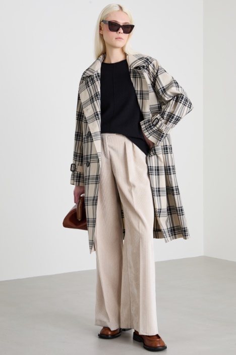  Trench in water-repellent twill Intrend