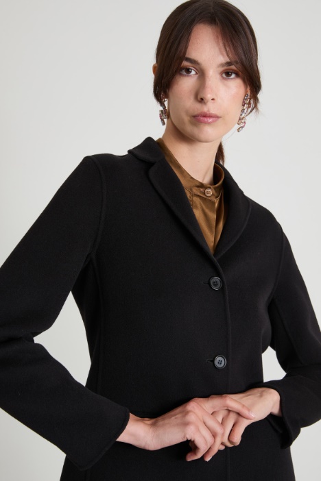 Giacca dritta in lana