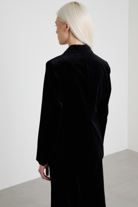 Blazer doppiopetto in velluto Intrend - 2