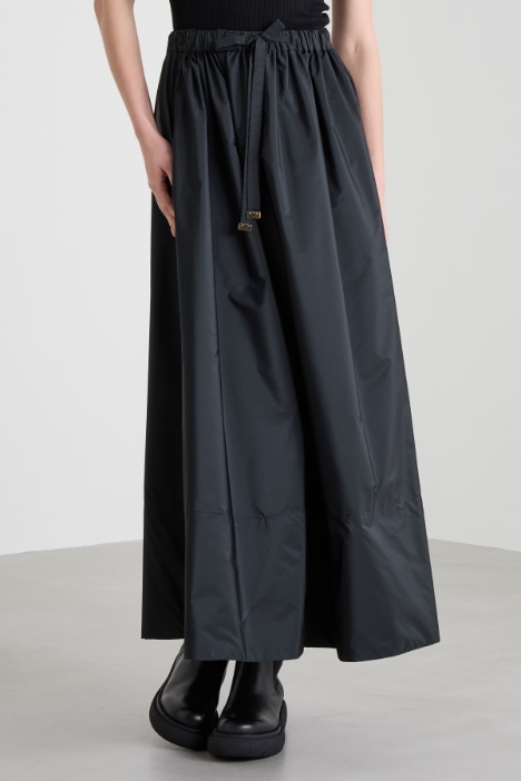 Gonna lunga in taffetà