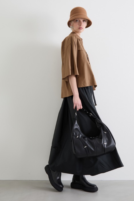 Long taffeta skirt Intrend