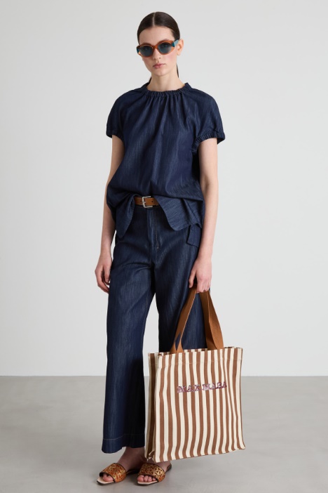 Lightweight denim top Intrend