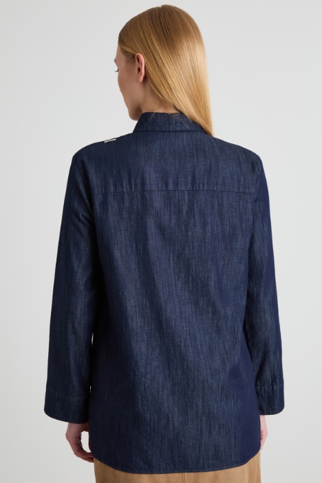 Camicia in denim leggero