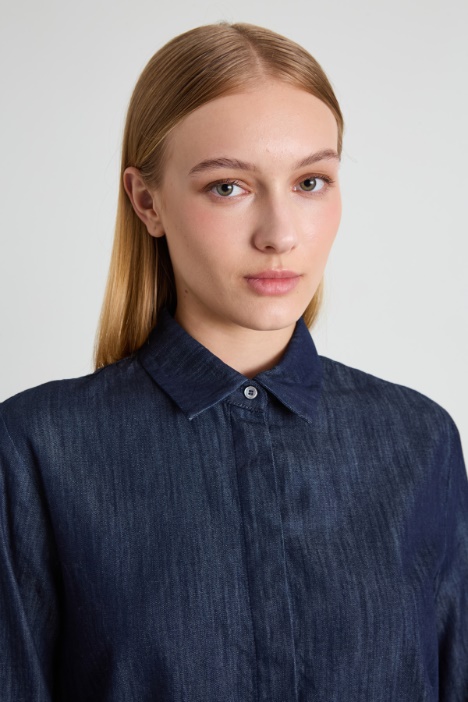 Camicia in denim leggero