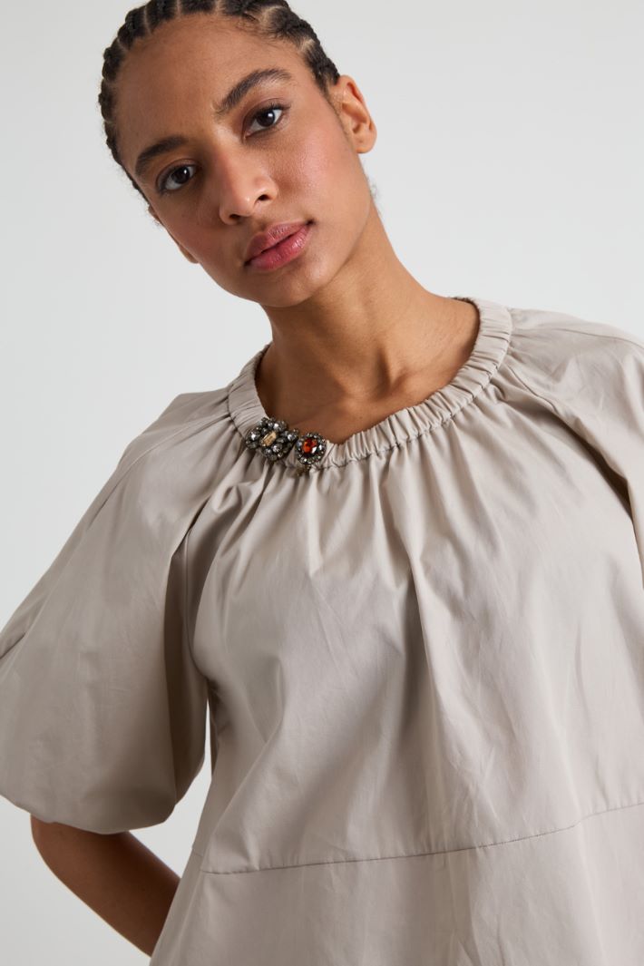 Gathered blouse Intrend - 4