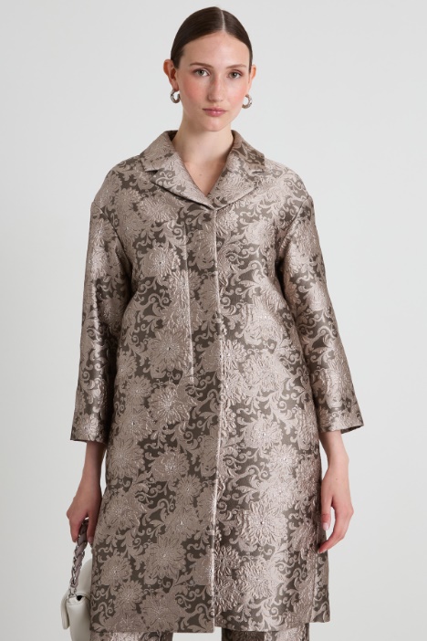 Brocade overcoat Intrend