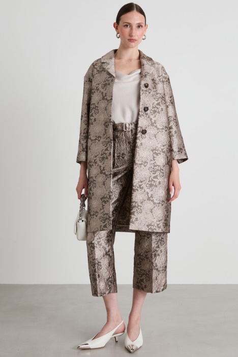 Brocade overcoat Intrend