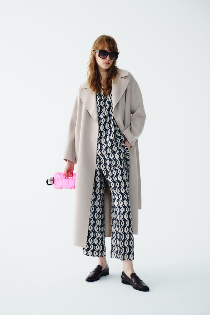 Pantalón de sarga estampada Intrend - 5