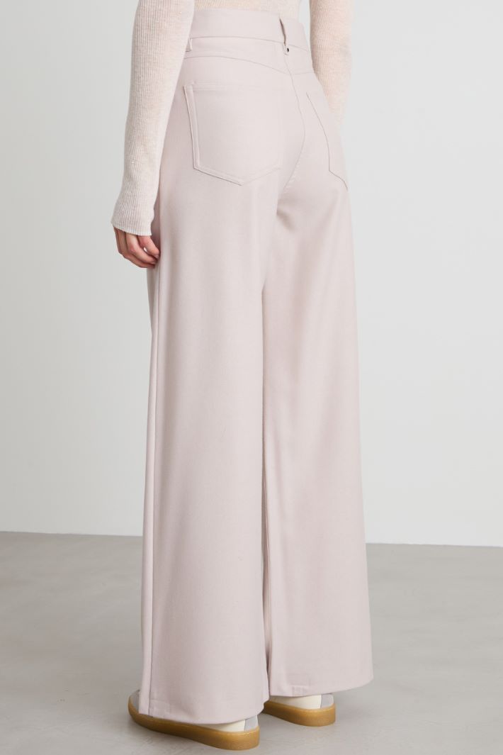 Pantalones de franela de lana Intrend - 3