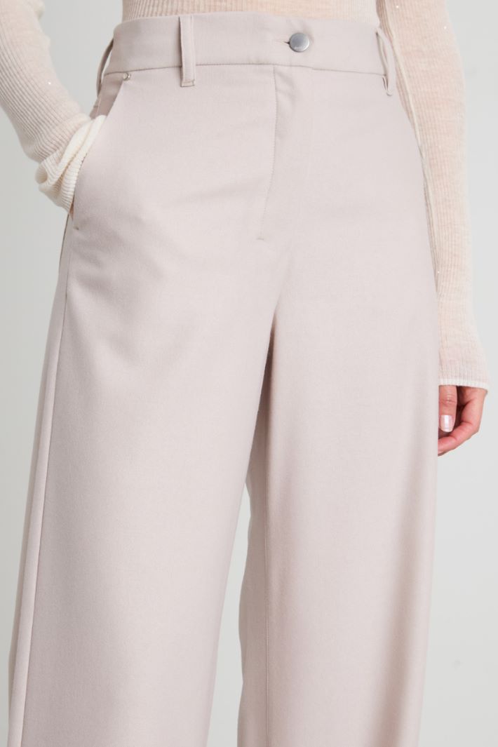 Pantalones de franela de lana Intrend - 4